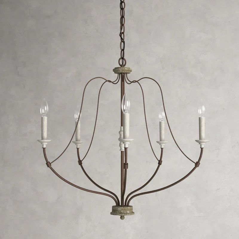 Dutra 5 - Light Candle Style Classic Chandelier | Wayfair North America