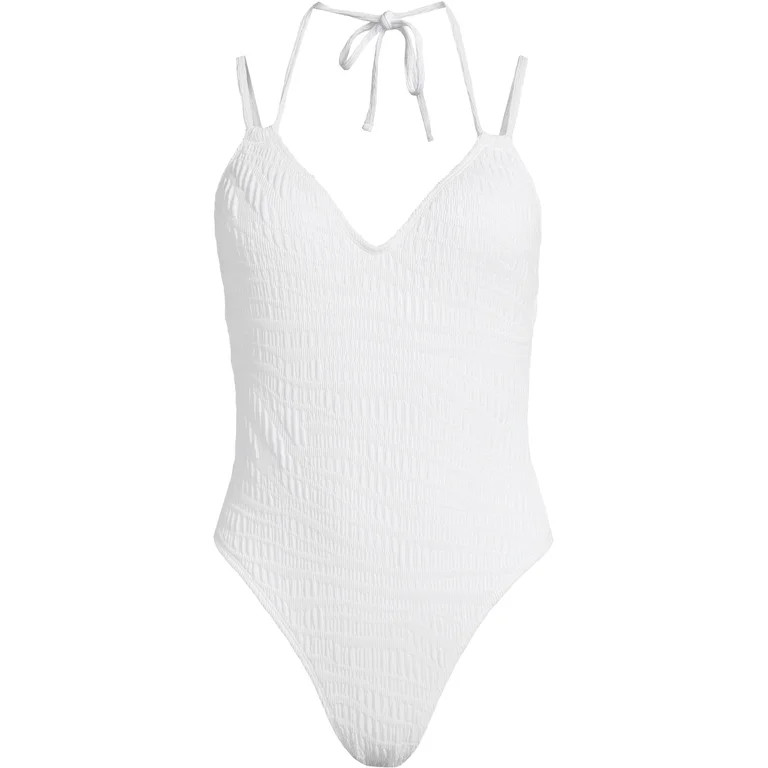 No Boundaries One Piece Swimsuit Cheeky Women's and Women's Plus, Sizes XXS-XXL - Walmart.com | Walmart (US)