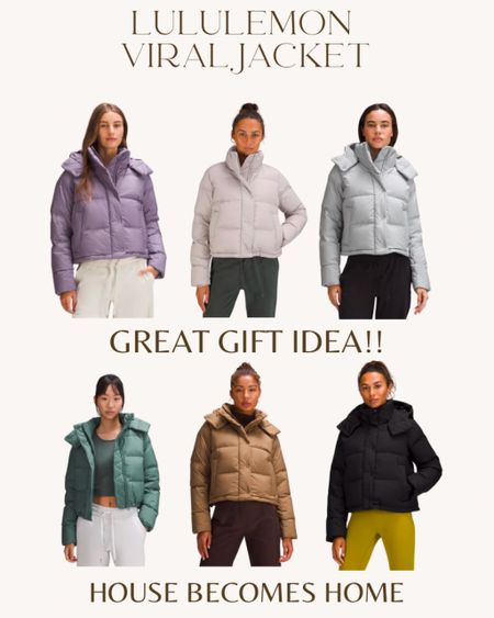 Viral lululemon jacket!! Makes a great gift too!!!

#LTKSeasonal #LTKGiftGuide #LTKstyletip