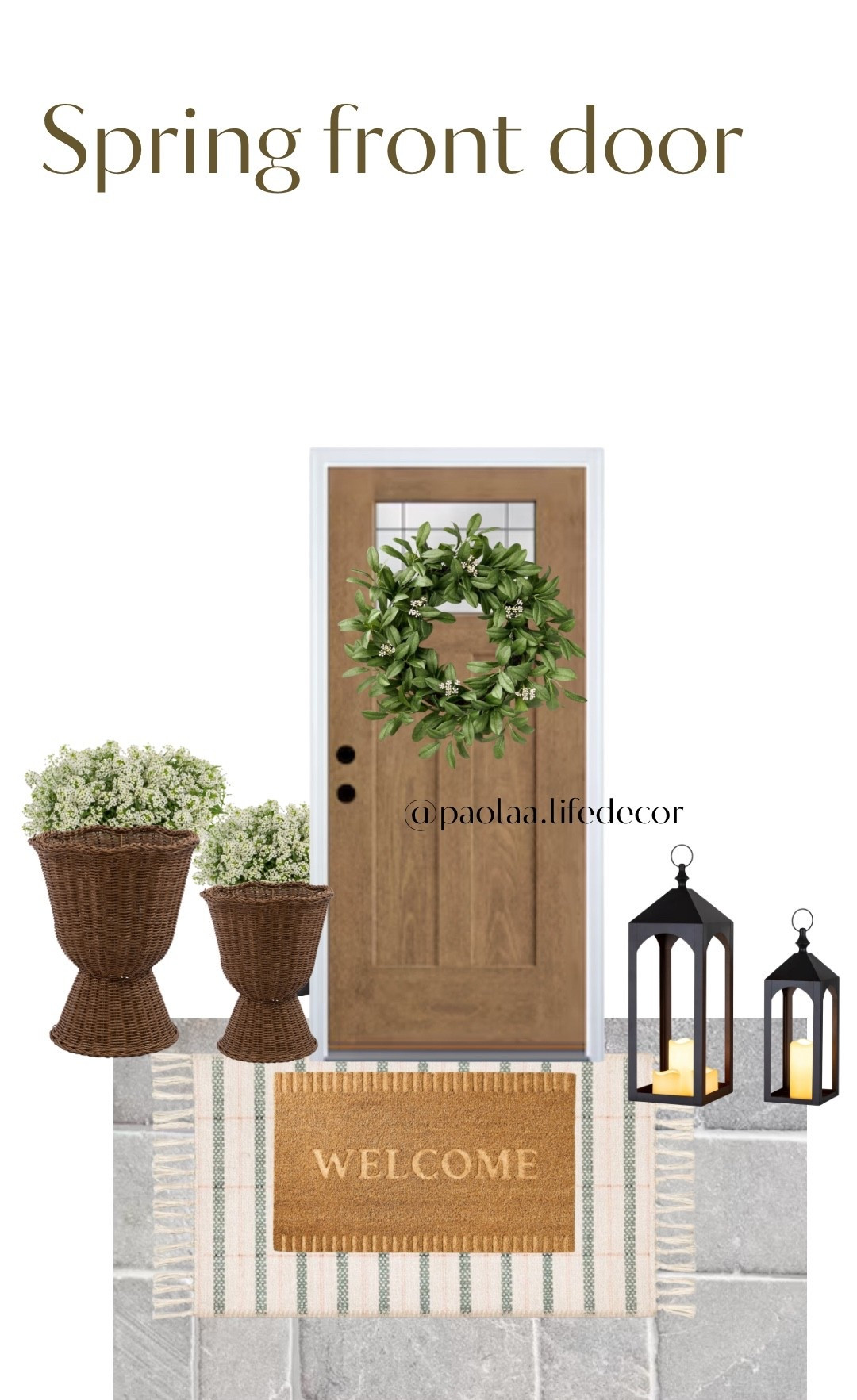 Spring front door 

#LTKHome