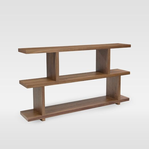 Modern Staggered Bookshelf (63") | West Elm (US)