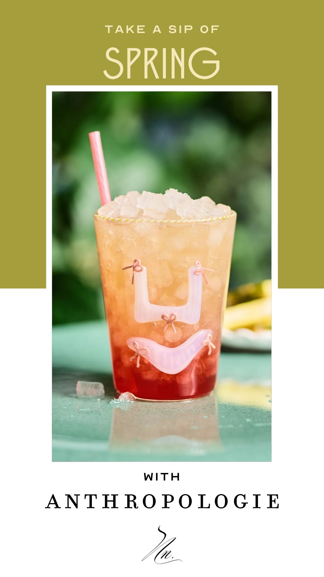 Take a sip of spring with @Anthropologie #anthropartner 
