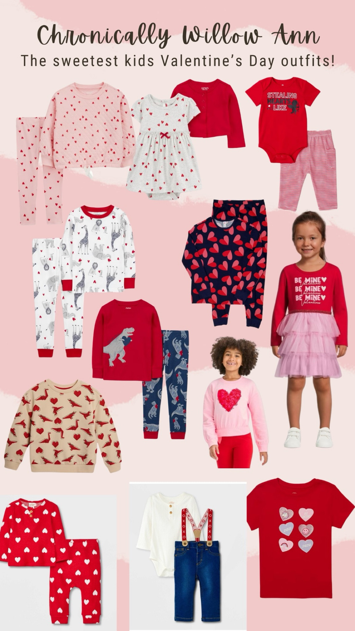 Valentine’s Day baby & kids styles that I love so much. These are all very affordable and as sweet as can be. Perfect for Valentine’s Day school parties & pjs

#LTKstyletip #LTKSeasonal #LTKkids