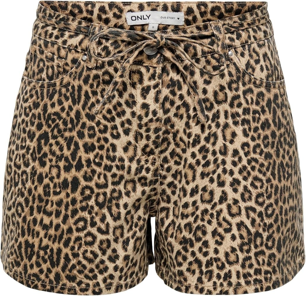 ONLY Women's Onlnaomi String AOP Shorts OTW | Amazon (UK)