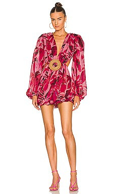 Bronx and Banco Camilla Mini Dress in Fuchsia from Revolve.com | Revolve Clothing (Global)