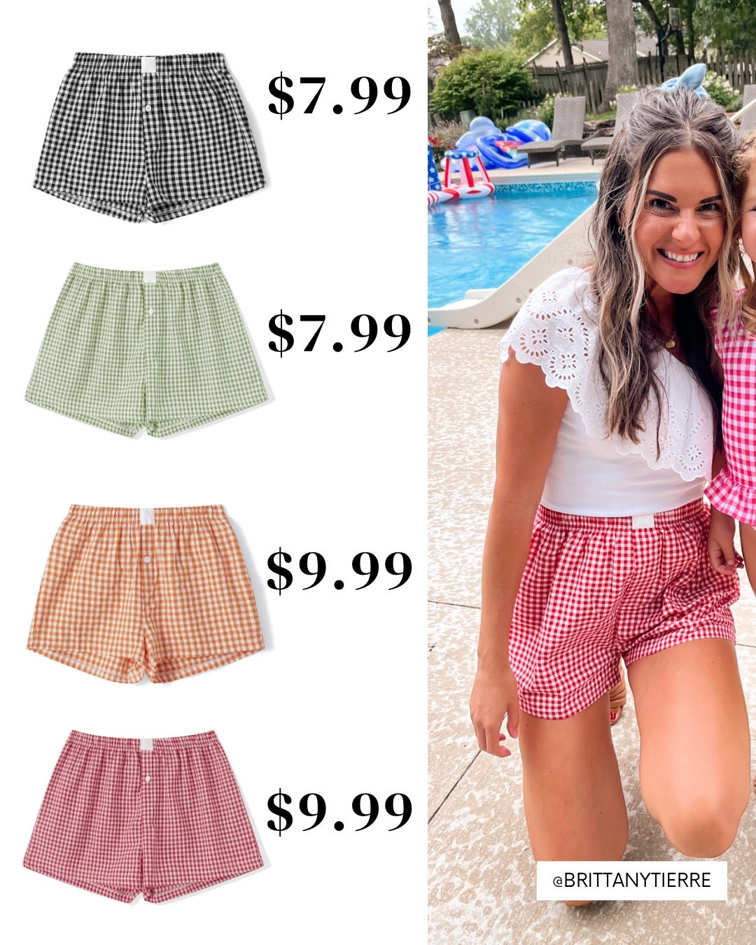 Amazon boxer shorts on sale!! (Prices slightly vary by size)

Boxer short outfit, women’s boxer shorts, Memorial Day outfit, July 4th outfit, spring outfit idea, beach vacation, summer outfit 2026, causal mom outfit, casual style, boxer shorts, casual shorts, plaid shorts, lounge wear, Amazon fashion 



#LTKmomlife #LTKSaleAlert
