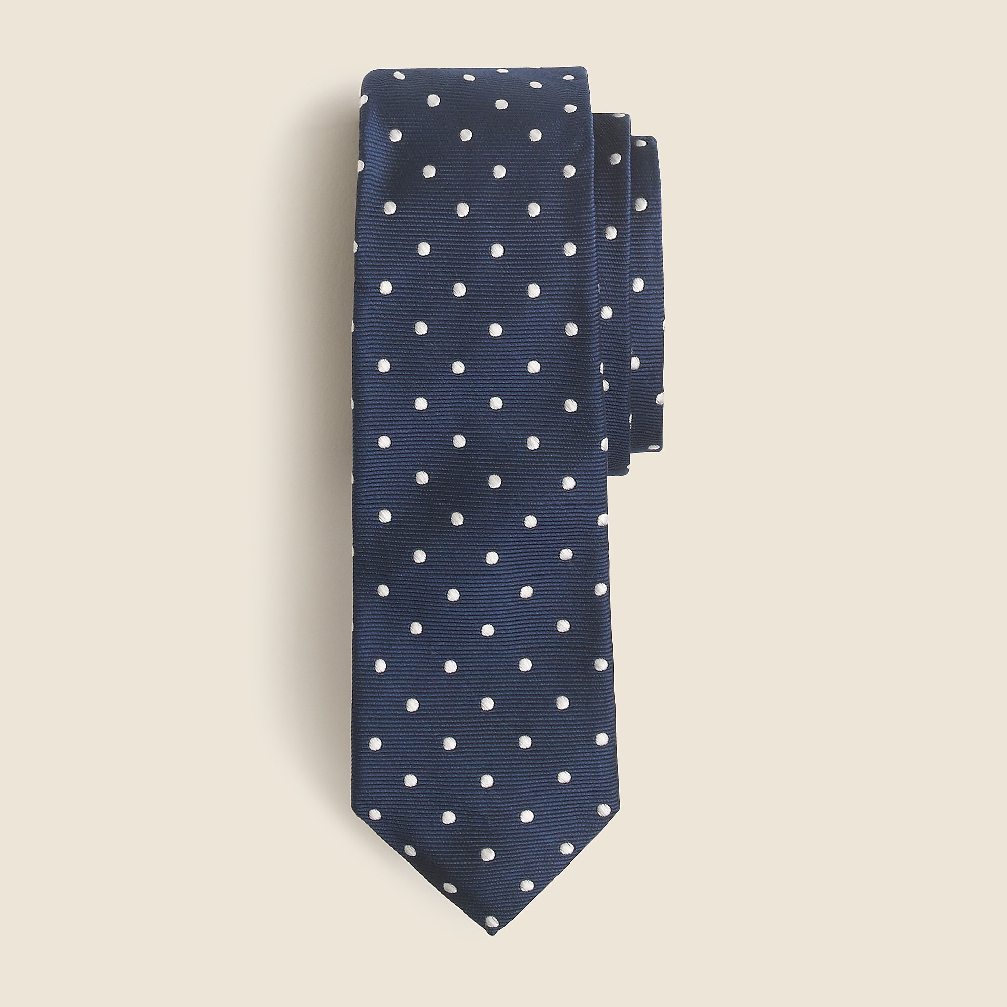Dotted silk tie | J. Crew US