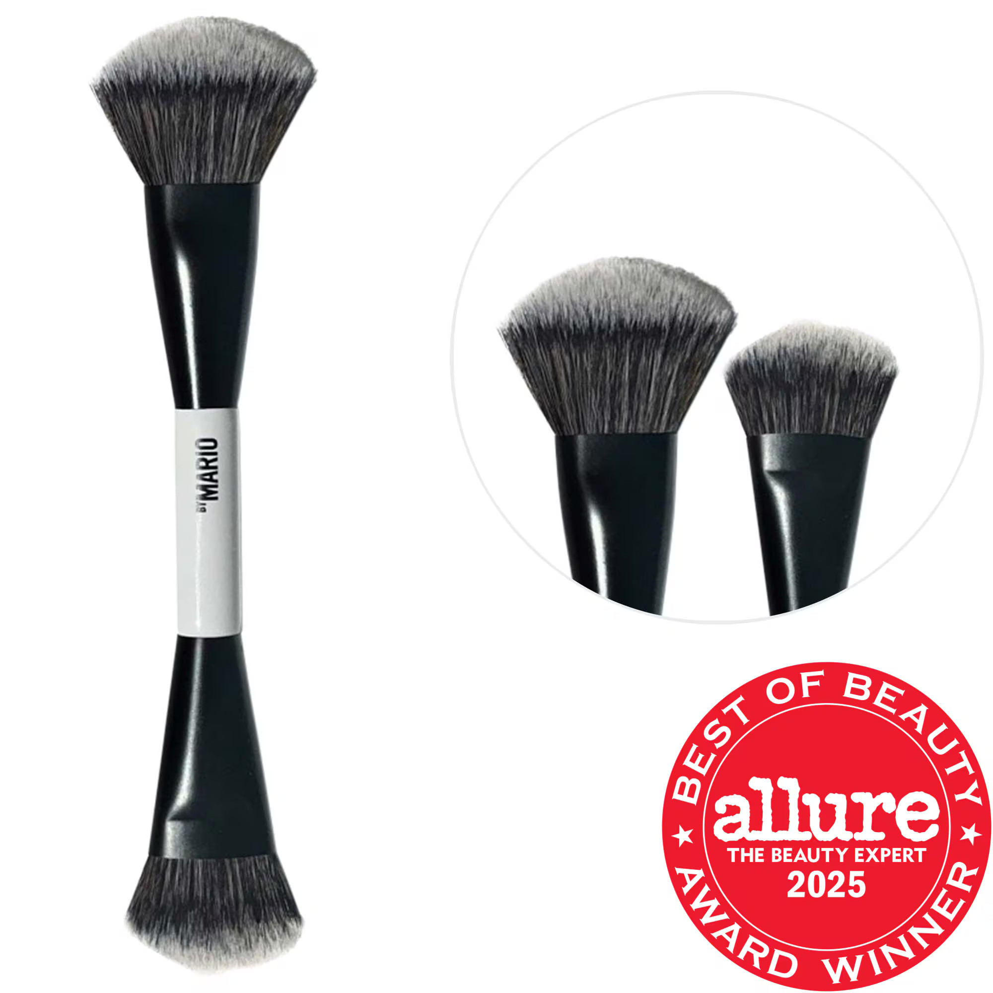 MAKEUP BY MARIO F4 Dual-Ended Foundation and Face Brush | Sephora (US)