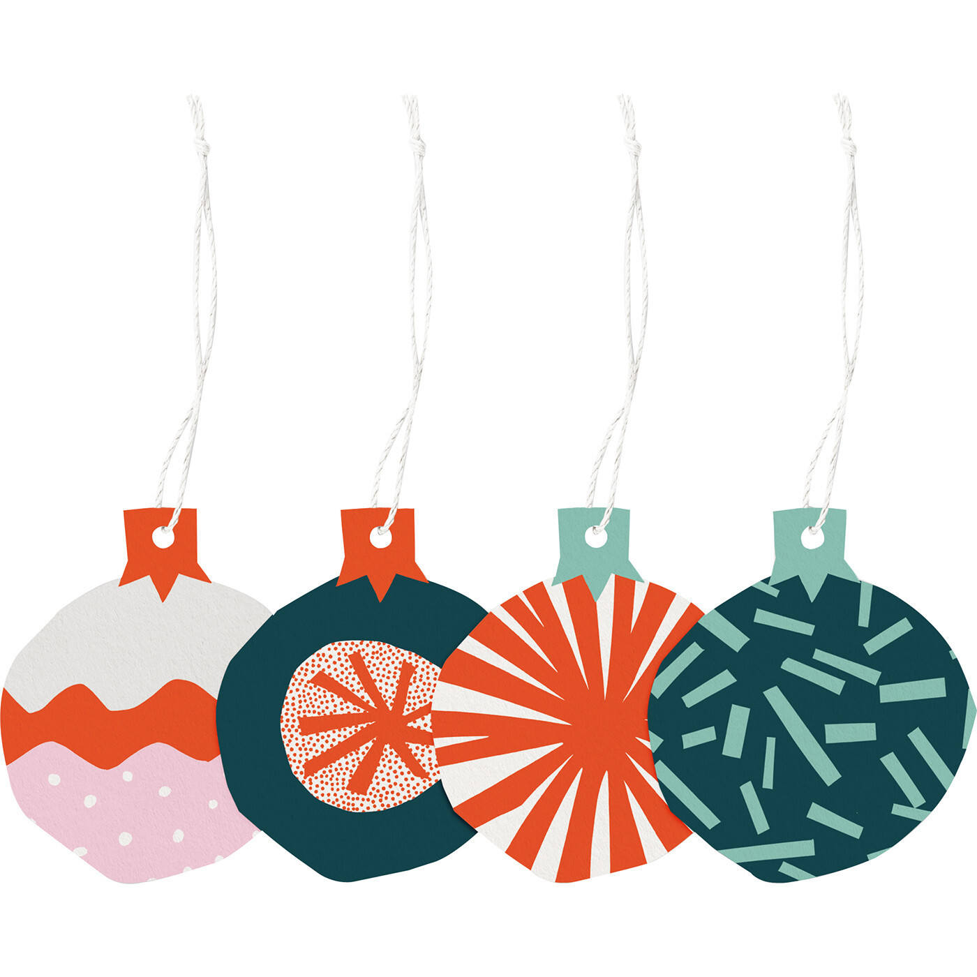 Ornament Gift Tags, Set of 8 | Maisonette