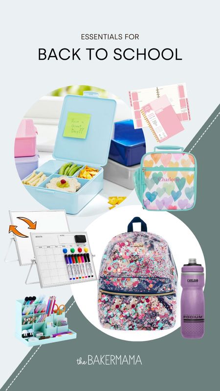 From backpacks and lunch boxes to home desk organizers and pencil sharpeners, shop our back to school favorites here! ✏️📓📚

Bento | Water Bottle | Planner | Washable Markers | DryErase

#LTKBacktoSchool #LTKkids #LTKfamily