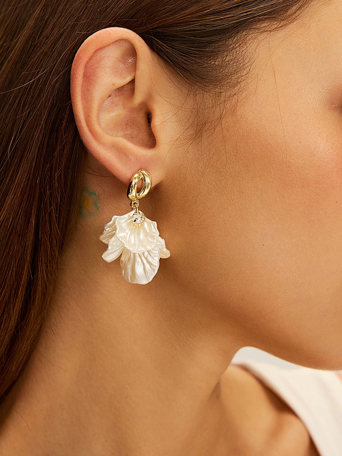 Floral Drop Earrings | Commense