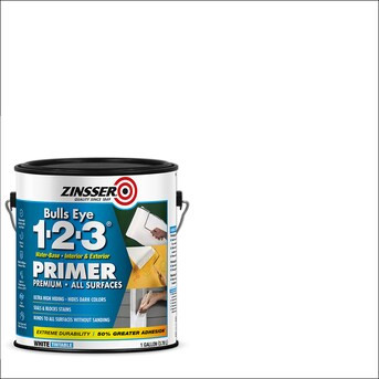 Zinsser Bulls Eye 1-2-3 Interior/Exterior Multi-purpose Water-based Wall and Ceiling Primer (1-Ga... | Lowe's