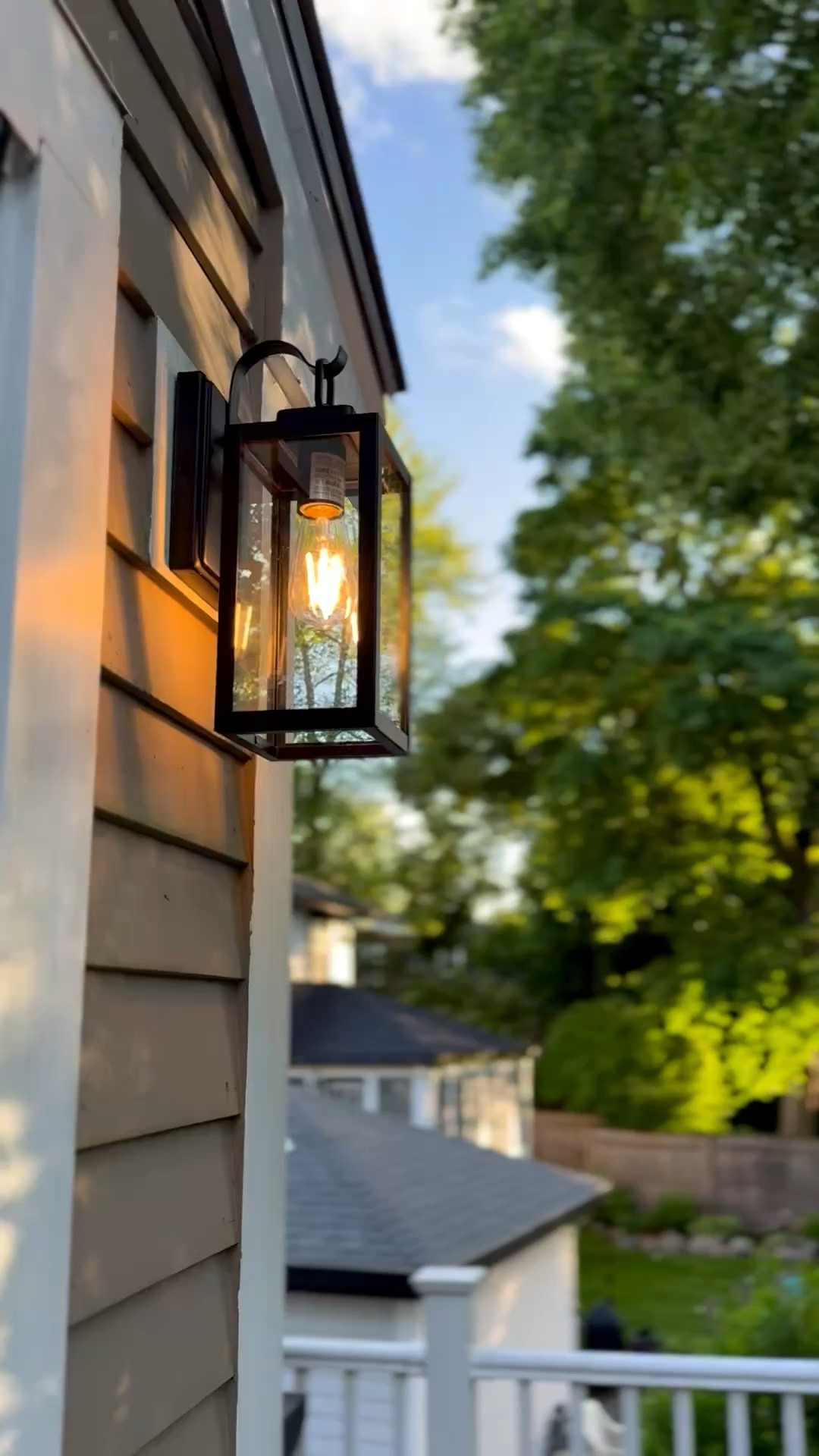 Outdoor sconces! Such a good deal!