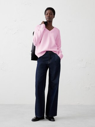 V-Neck Pullover | Banana Republic Factory