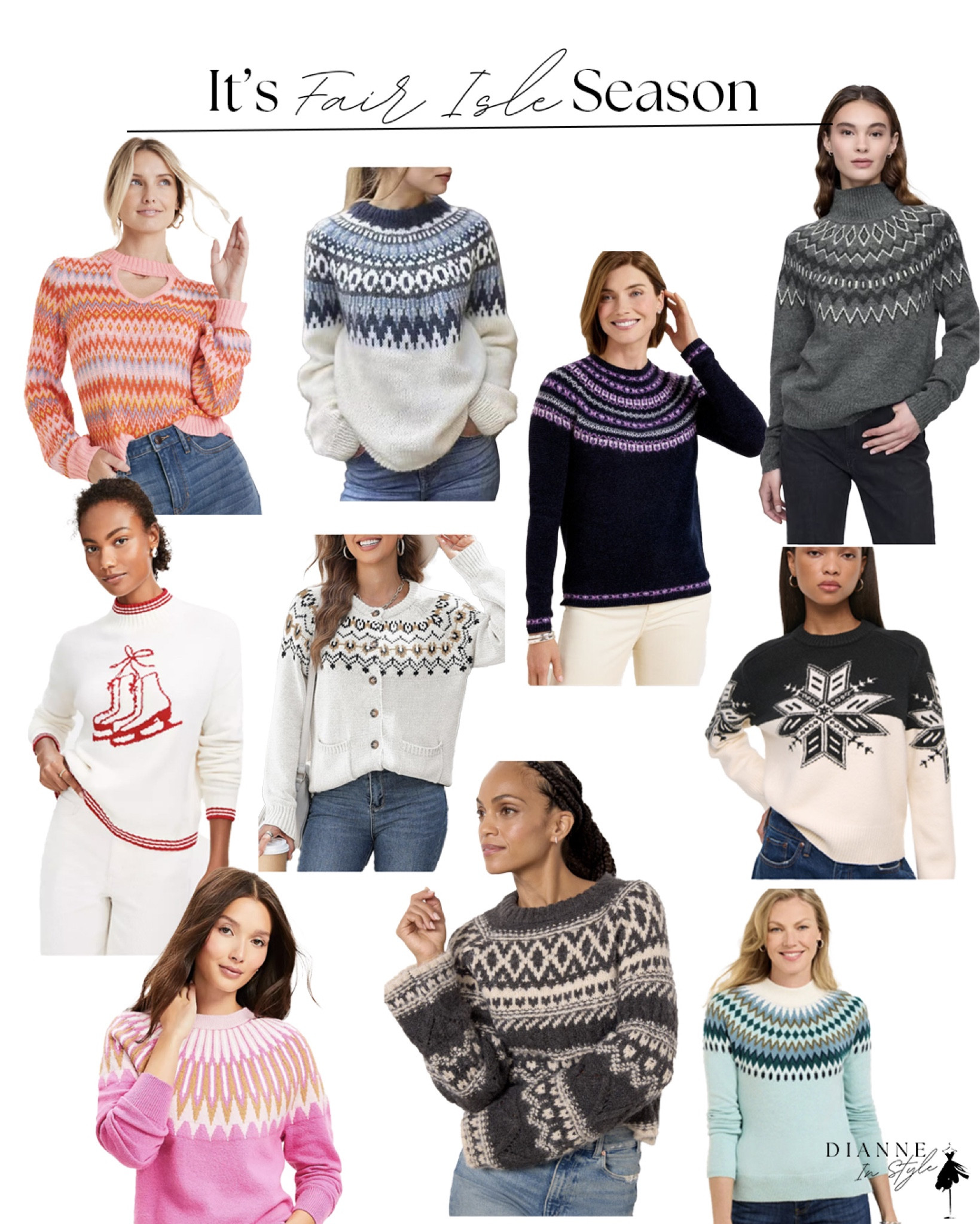 You loved my video on my favorite fair isle sweaters, so here are a few more. 

January is the perfect time for these sweaters - they carry on a bit of “festive” from December and they fit the cold and snowy season! 

#LTKSeasonal #LTKStyleTip #LTKFindsUnder100