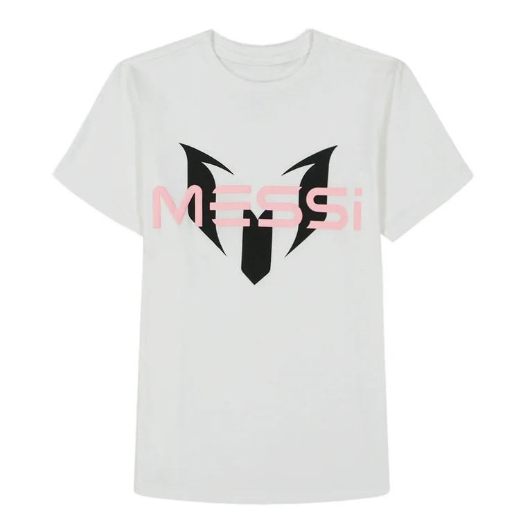Messi Boy's Athletic Soccer Jersey Graphic T-Shirt, Sizes 4-18 | Walmart (US)