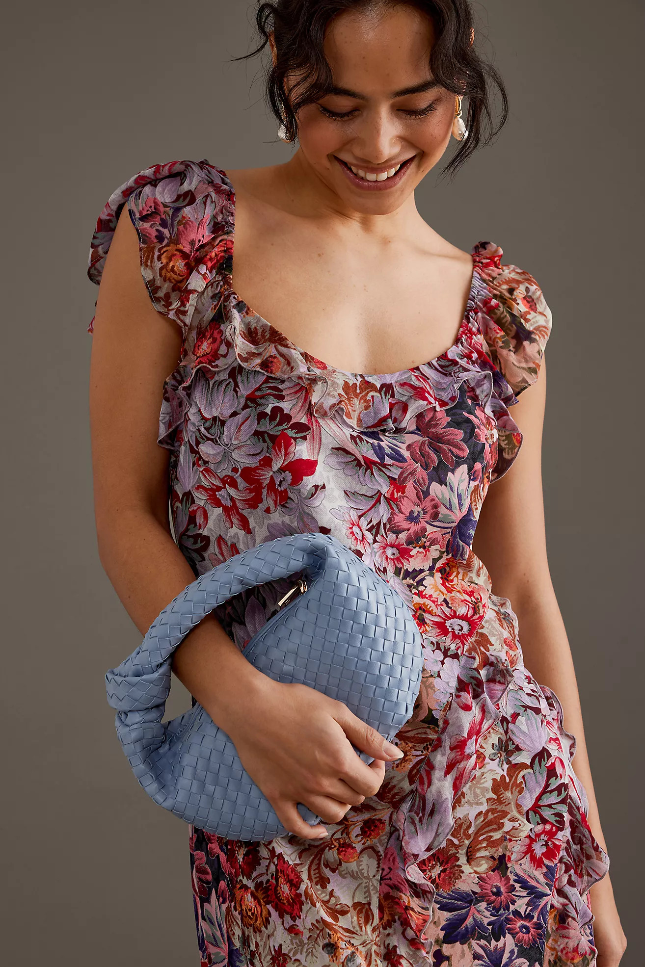 Melie Bianco Larissa Geflochtene Umhängetasche aus Lederimitat | Anthropologie (EU)