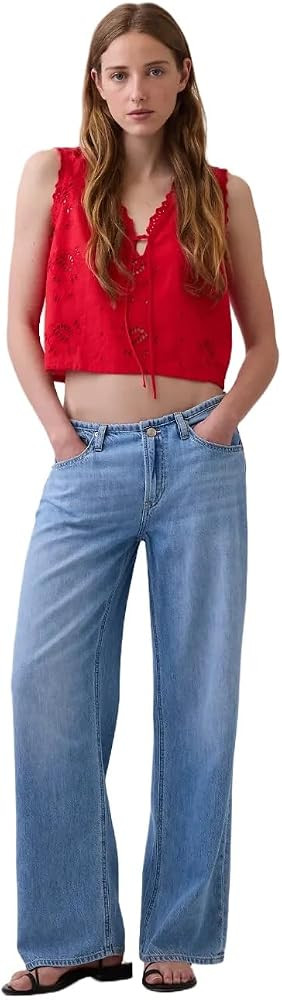 GAP Women's 90's Low Rise Loose Jeans | Amazon (US)