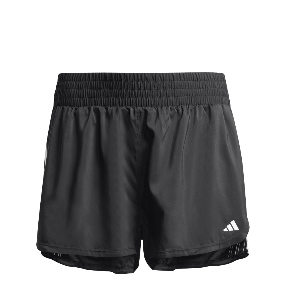 adidas Women's Pacer Training 3-Stripes Woven High-Rise Shorts | Amazon (US)