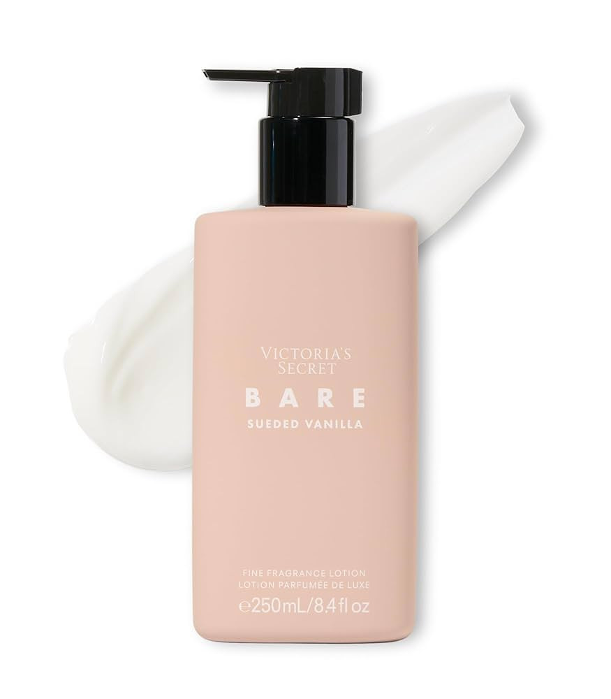 Victoria's Secret Bare Sueded Vanilla Fragrance Body Lotion, Notes of Wild Saffron, Creamy Sandal... | Amazon (US)