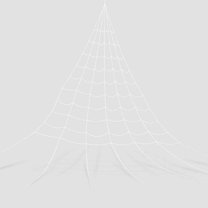 25' Mega Spiderweb White Halloween Decorative Prop - Hyde & EEK! Boutique™ | Target