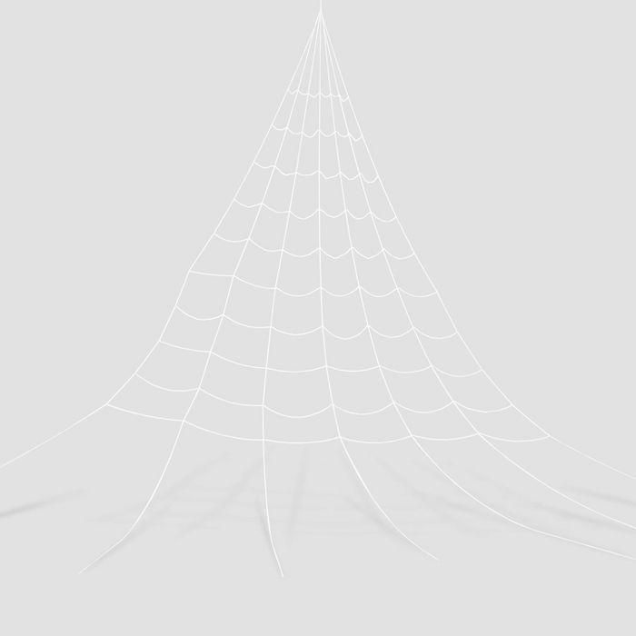 25' Mega Spiderweb White Halloween Decorative Prop - Hyde & EEK! Boutique™ | Target