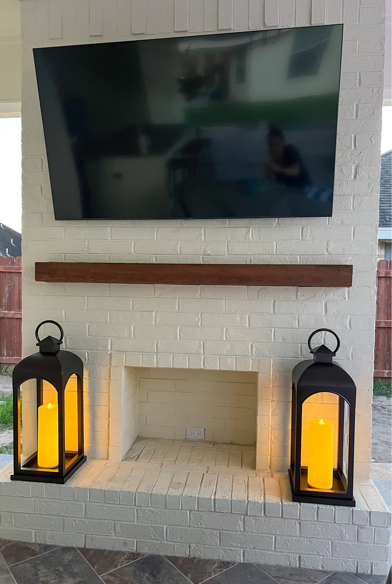 $39!!! SALE Large 28” Iron Lantern with flamless pillar candle
Copper metal
Members Mark 
Sams club
Outdoor decor
Outdoor patio
Outdoor mantle
Summer
Patio refresh


#LTKunder50 #LTKhome #LTKsalealert