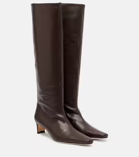 Wally 55 leather knee-high boots | Mytheresa (US/CA)