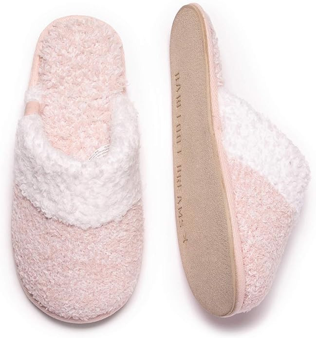 Barefoot Dreams CozyChic Malibu Cozy Slippers for Women, Comfy House Slippers | Amazon (US)