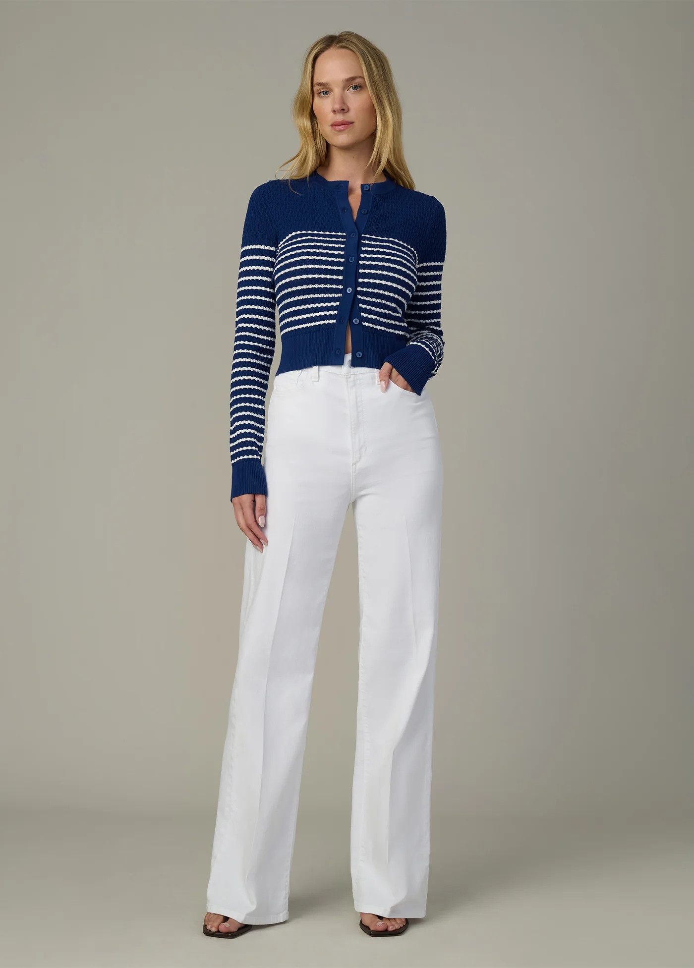 THE POINTELLE DANI CARDIGAN | JOES