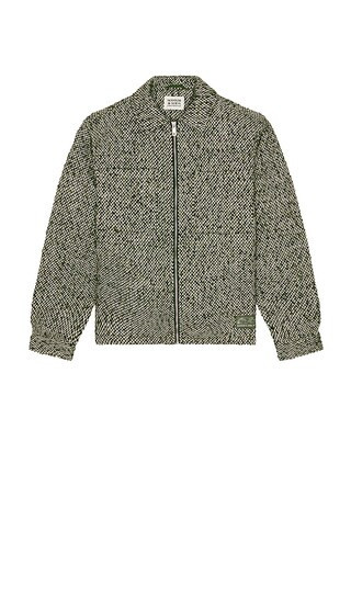 Scotch & Soda Tweed Wool Blend Jacket in Black,Brown. - size S | Revolve Clothing (Global)