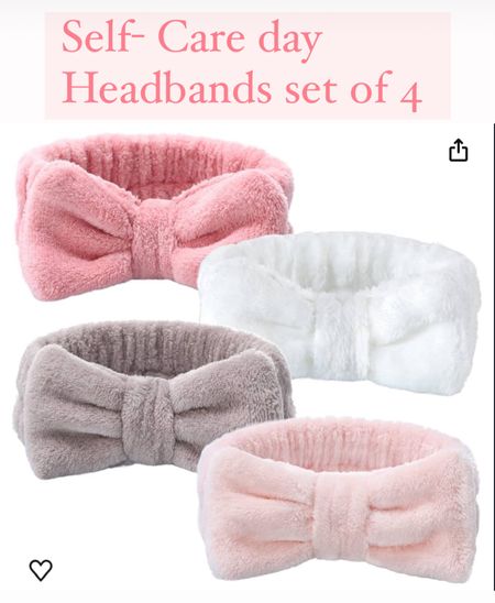 Self-care day headbands

Keep the hair clean and out of your face while doing skincare routine of masks.

Affordable comes in a 4 pack  $6

Make a a great gift

#LTKsalealert #LTKbeauty #LTKGiftGuide