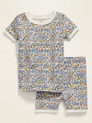 Ditsy Floral-Print Pajama Set for Toddler Girls & Baby | Old Navy (US)