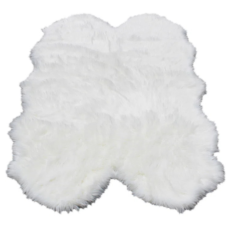 Ilka Shag White Area Rug | Wayfair North America