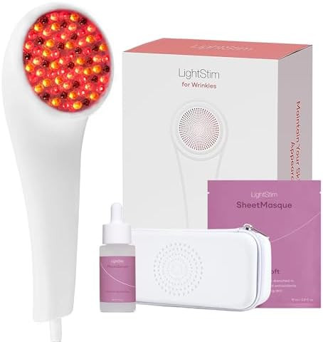 LightStim for Wrinkles LED Red Light Therapy with 72 LEDs (605, 630, 660, & 855 nm Wavelengths). ... | Amazon (US)