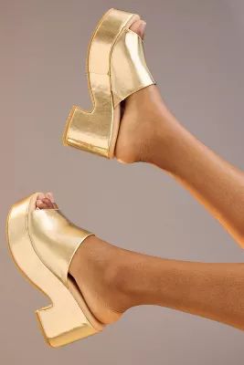 Matisse Terry Platform Sandals | Anthropologie (US)