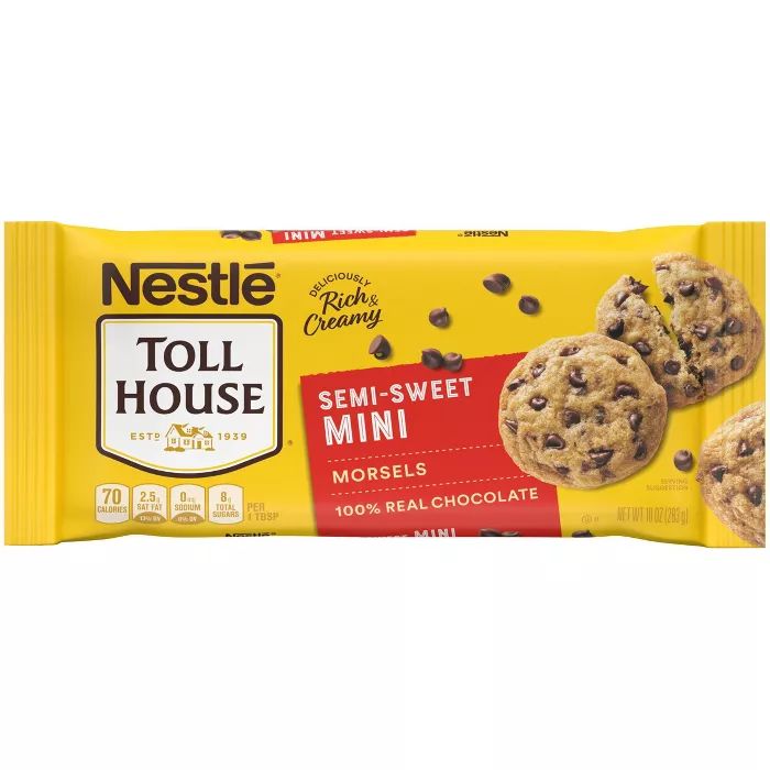 Nestle Toll House Gluten Free Semi-Sweet Chocolate Mini Morsels - 10oz | Target