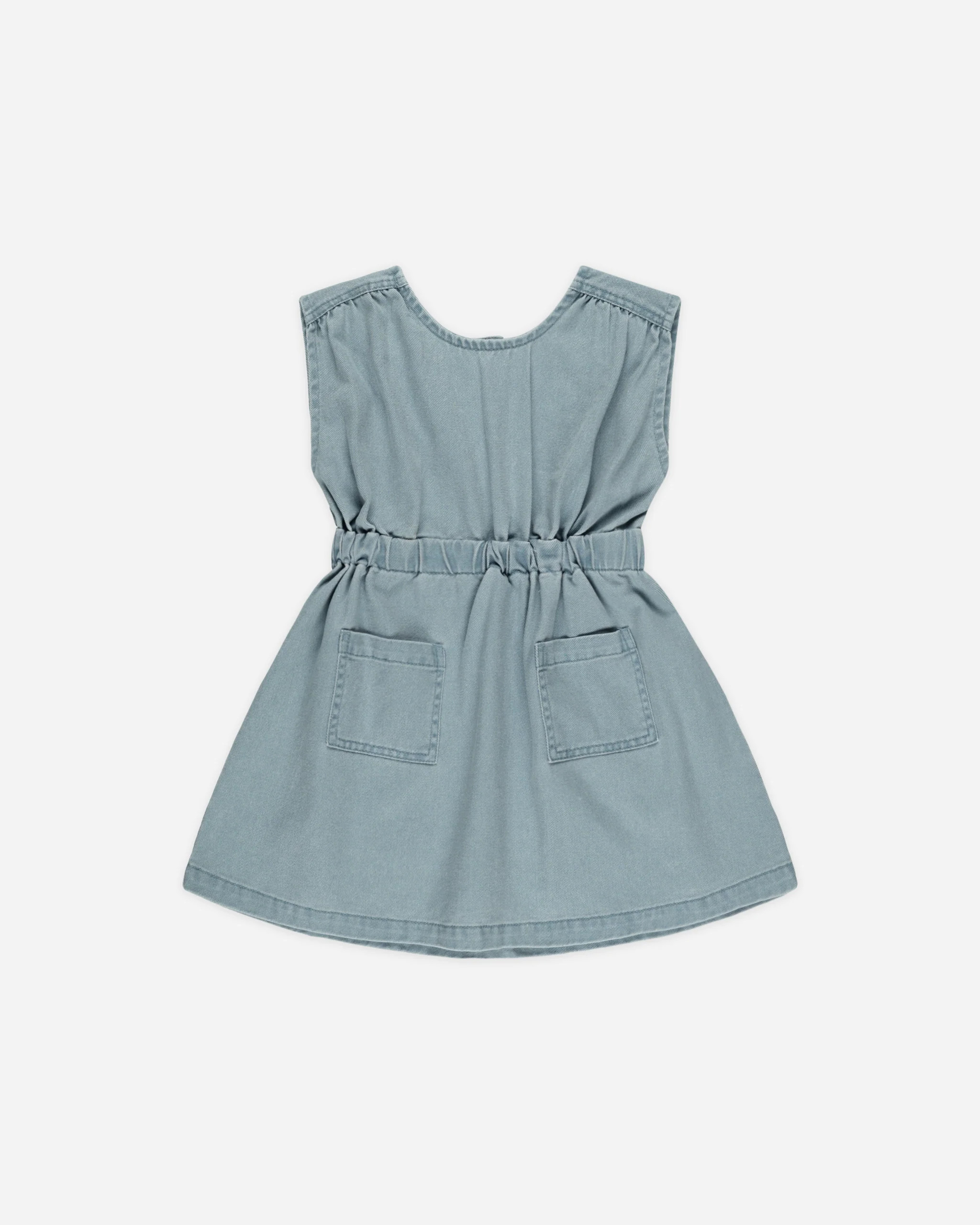 Denim Mini Dress || Ocean | Rylee + Cru