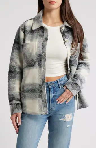Cable Stitch Fleece Jacket | Nordstrom