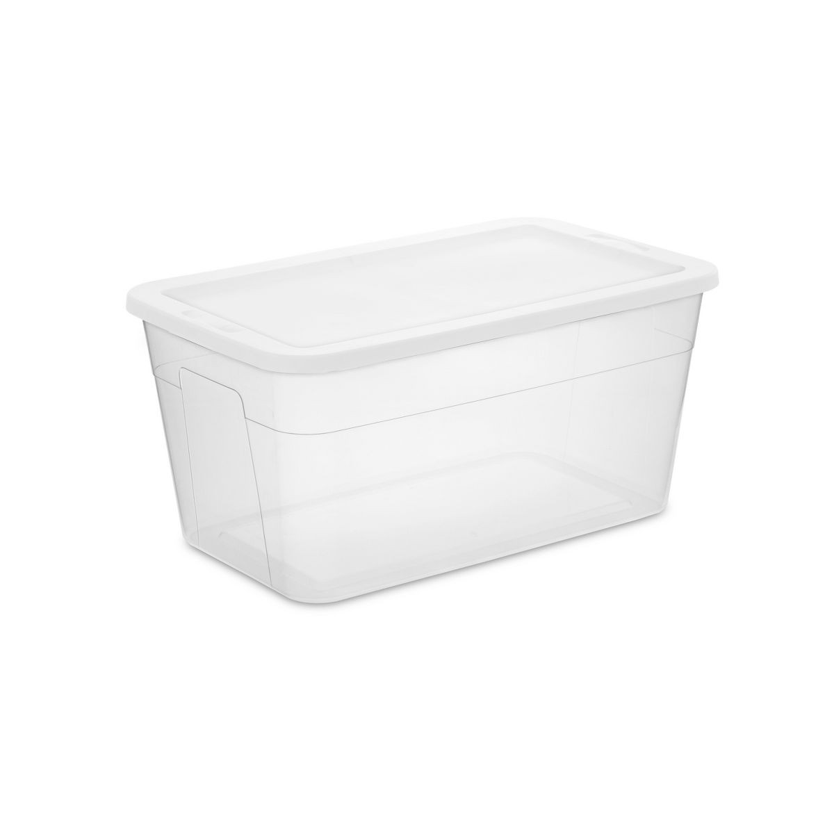 90qt Clear Storage Box White - Brightroom™ | Target