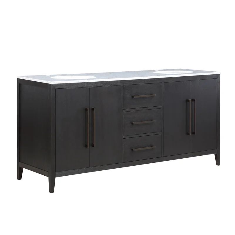 Alsup 72" Double Bathroom Vanity | Wayfair Professional