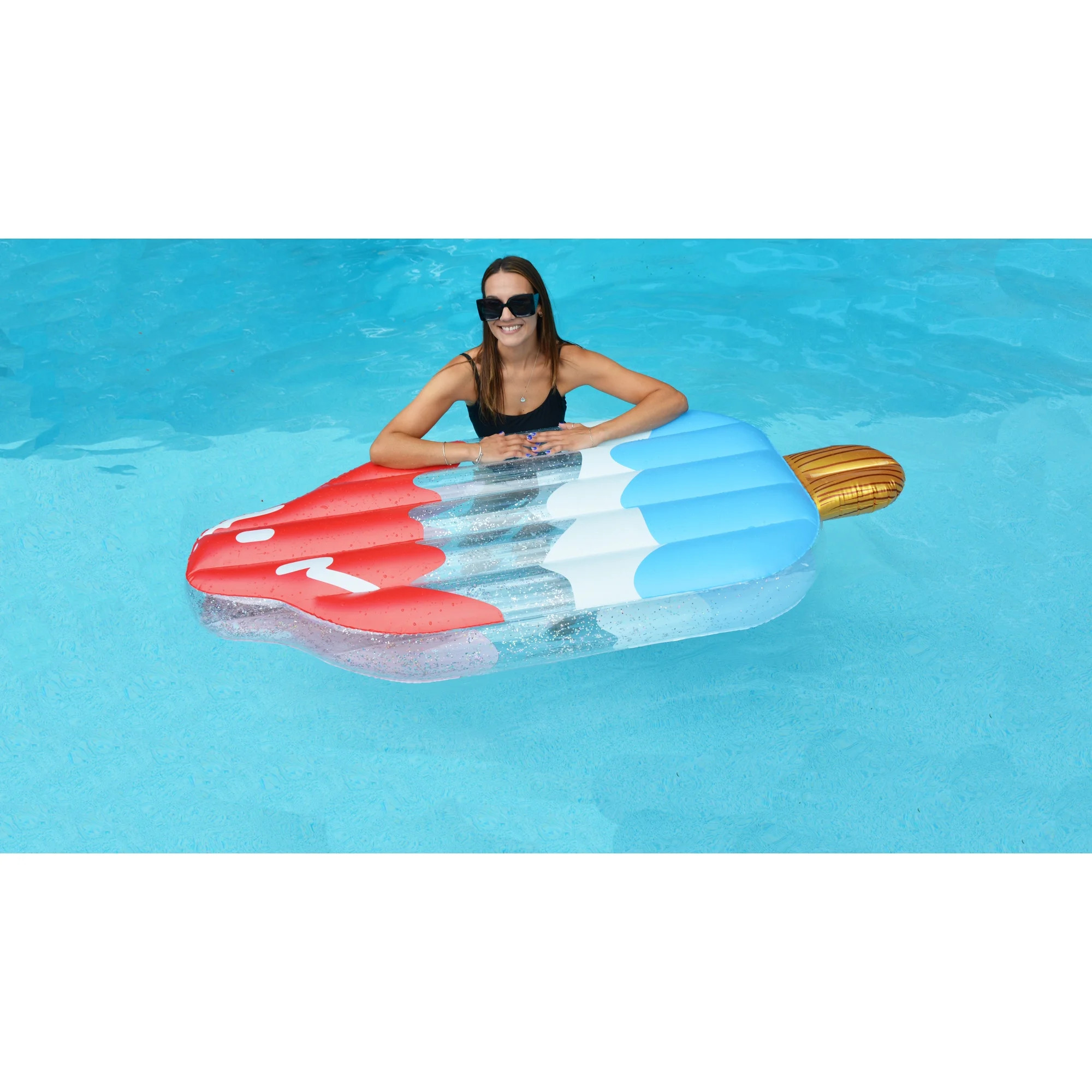 Bluescape Inflatable Popsicle Pool Float, 182.5 x 86 cm, for Ages 14 Years + | Walmart (CA)