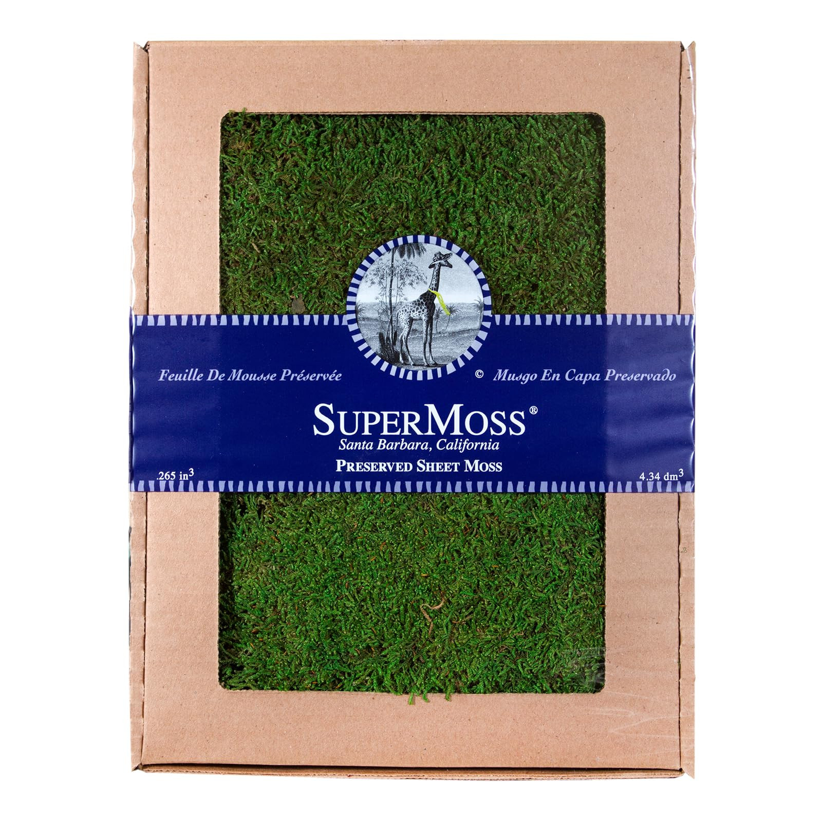 SuperMoss (21485) Sheet Moss – Flat Moss for Plants, Terrariums, Wedding Decor & Crafts, Safe, ... | Amazon (US)