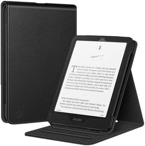 Fintie Flip Case for 7"/6.8" Kindle Paperwhite (12th/11th Generation-2024/2021) and Kindle Colors... | Amazon (US)