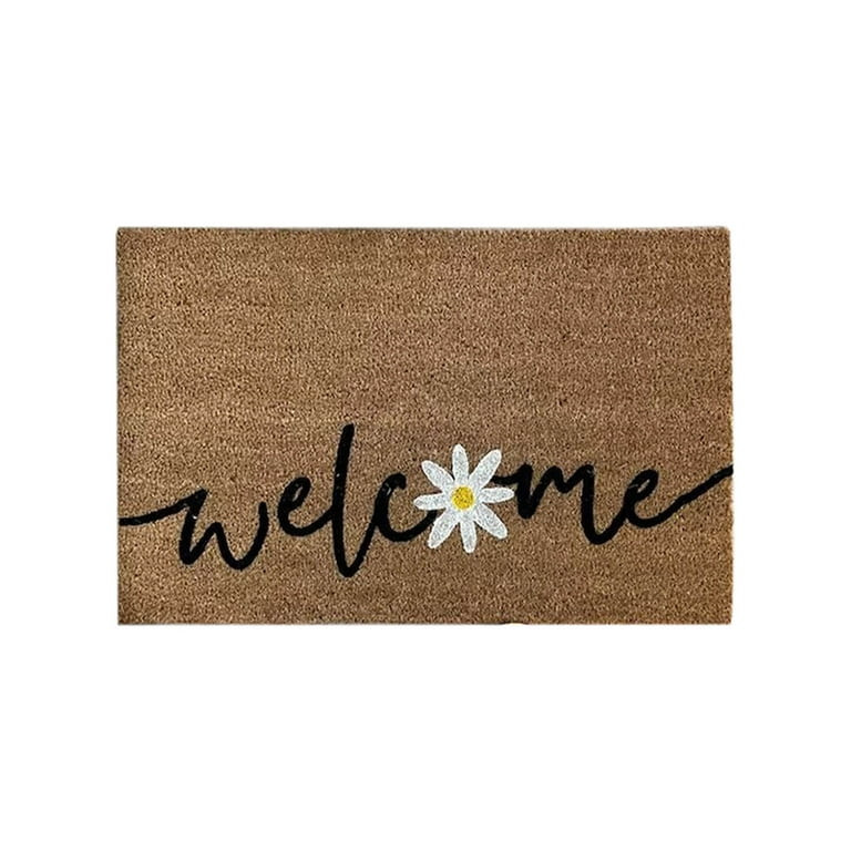 SDJMa Summer Welcome Doormat Spring Summer Mats Welcome Floor Mats Polyester Door Rug Beach Flowe... | Walmart (US)