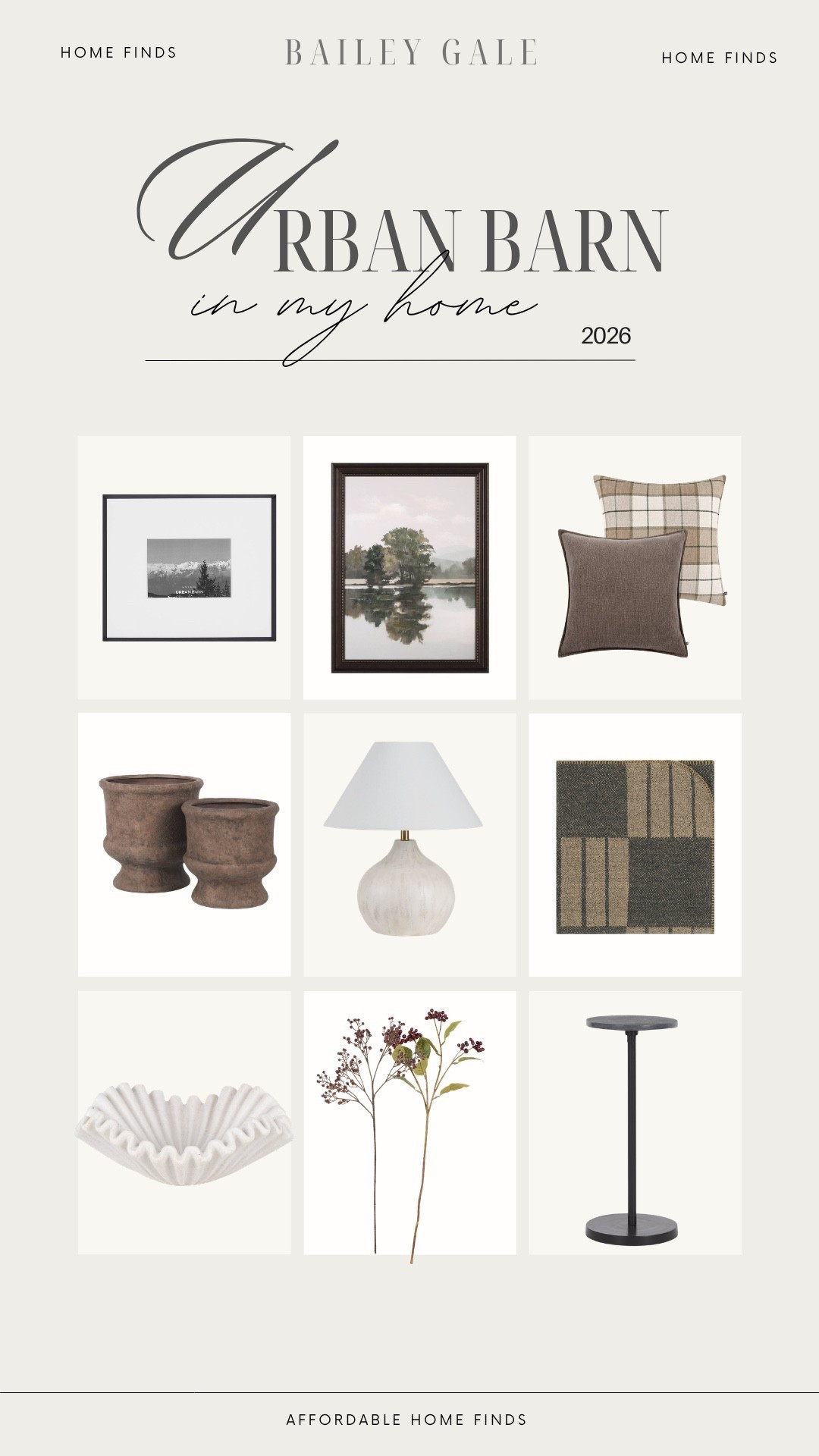 Urban barn in my home. Fall home decor on a budget. Canadian home decor for less

#LTKcanada #LTKfall