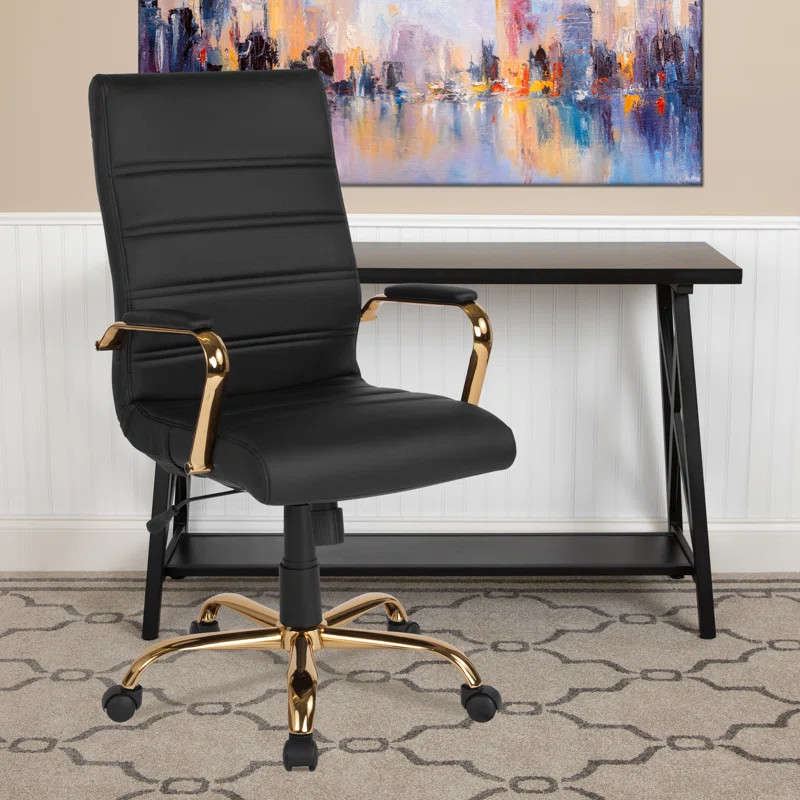 Wayfair Basics High Back Swivel with Wheels Ergonomic Executive Chair | Wayfair North America