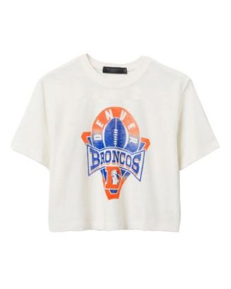 Junk Food Clothing Women's NFL Denver Broncos Mock Neck Crop Tee  | Bloomingdale's Women | Bloomingdale's (US)
