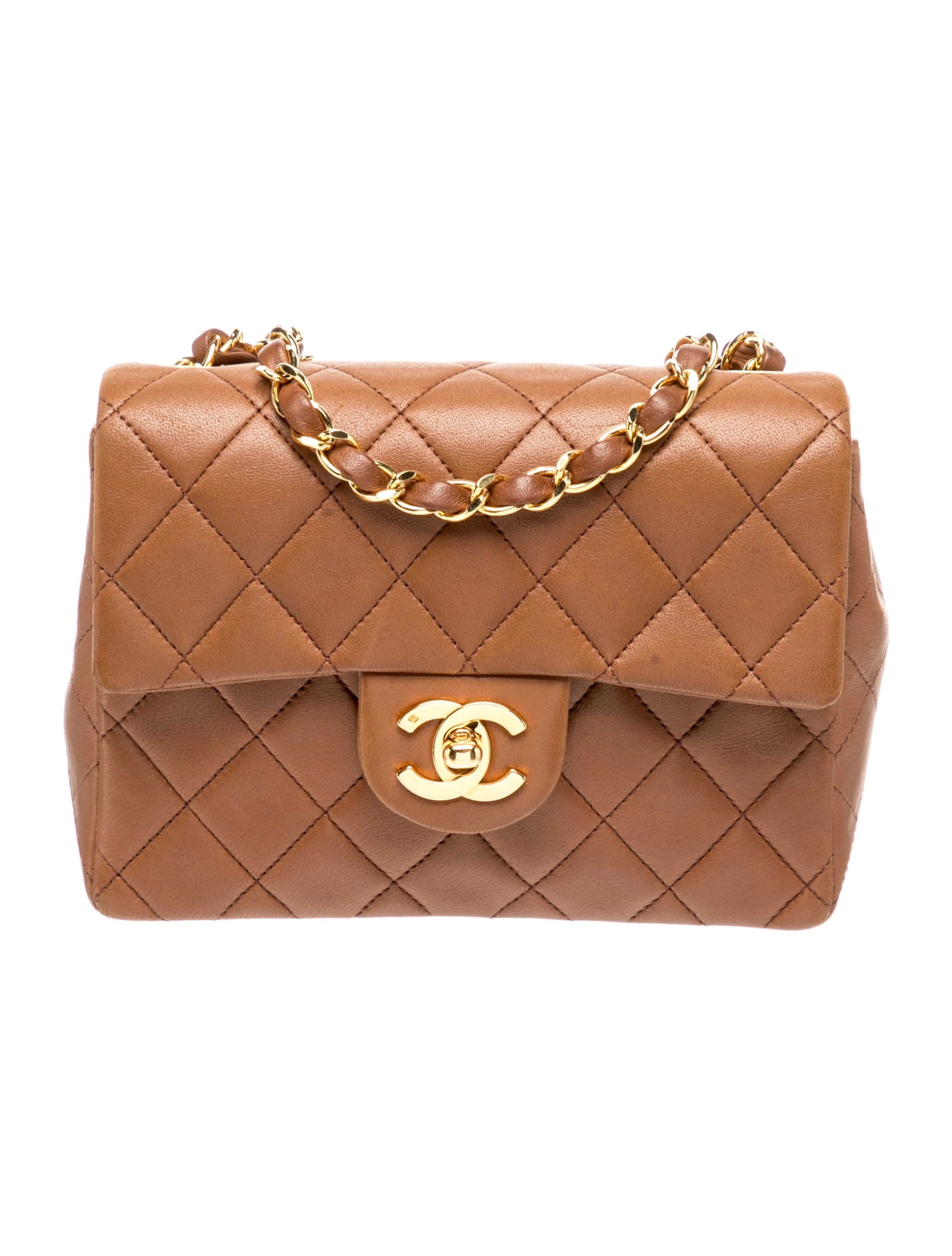 Classic Mini Square Flap Bag | The RealReal