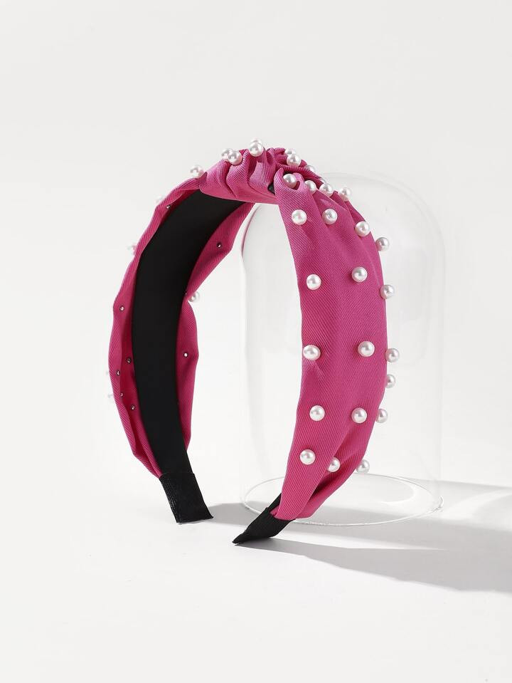 Faux Pearl Decor Headband | SHEIN